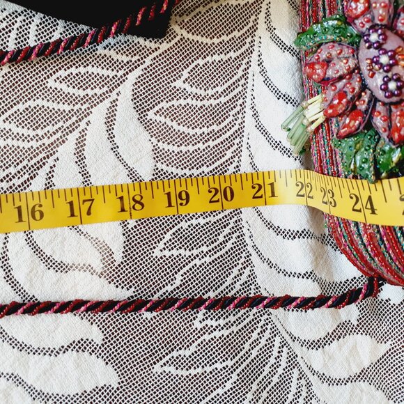 Mary Francis Tapestry Beaded Crossbody - Picture 14 of 15